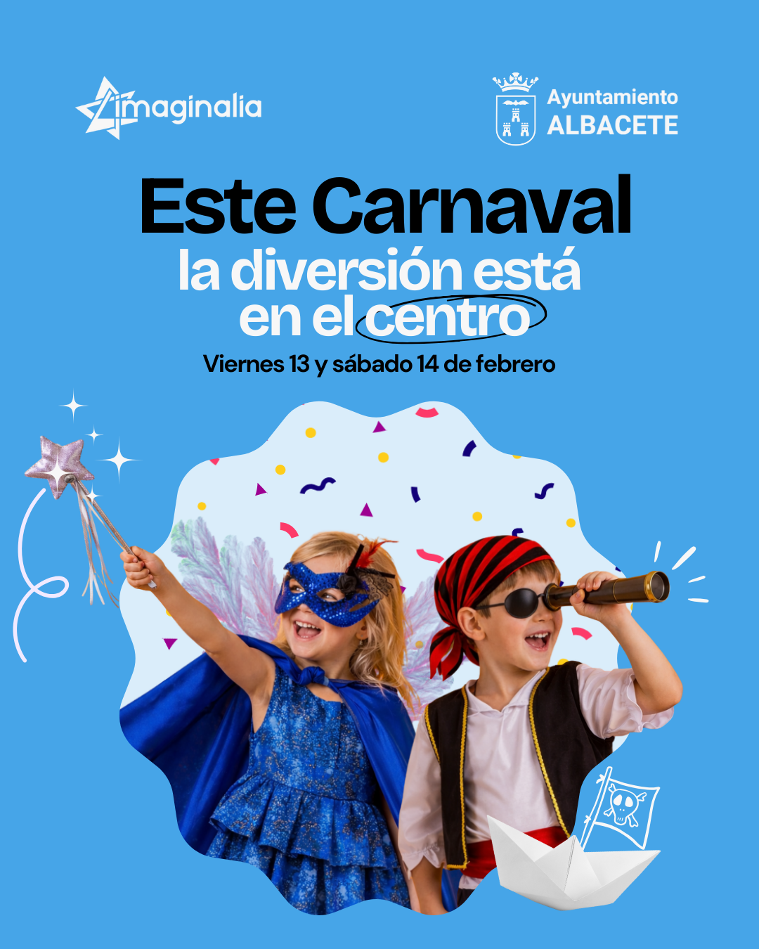 Este Carnaval la diversión está en el centro